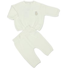 M15963: Baby Unisex Quilted 2 Piece Jog Set (0-9 Months)